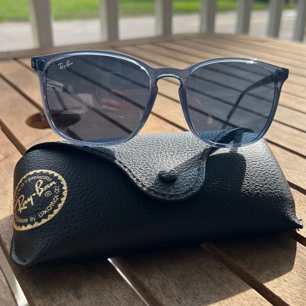 Ray-Ban Light Blue Sunglasses